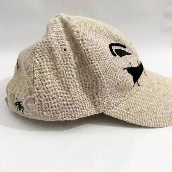 NWT Disney Oogie Boogie Baseball Hat Halloween | Tan | One Size - Picture 2 of 5